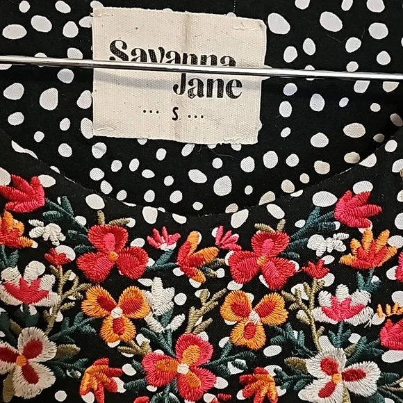 Embroidered Savanna Jane Top - Picture 7 of 8